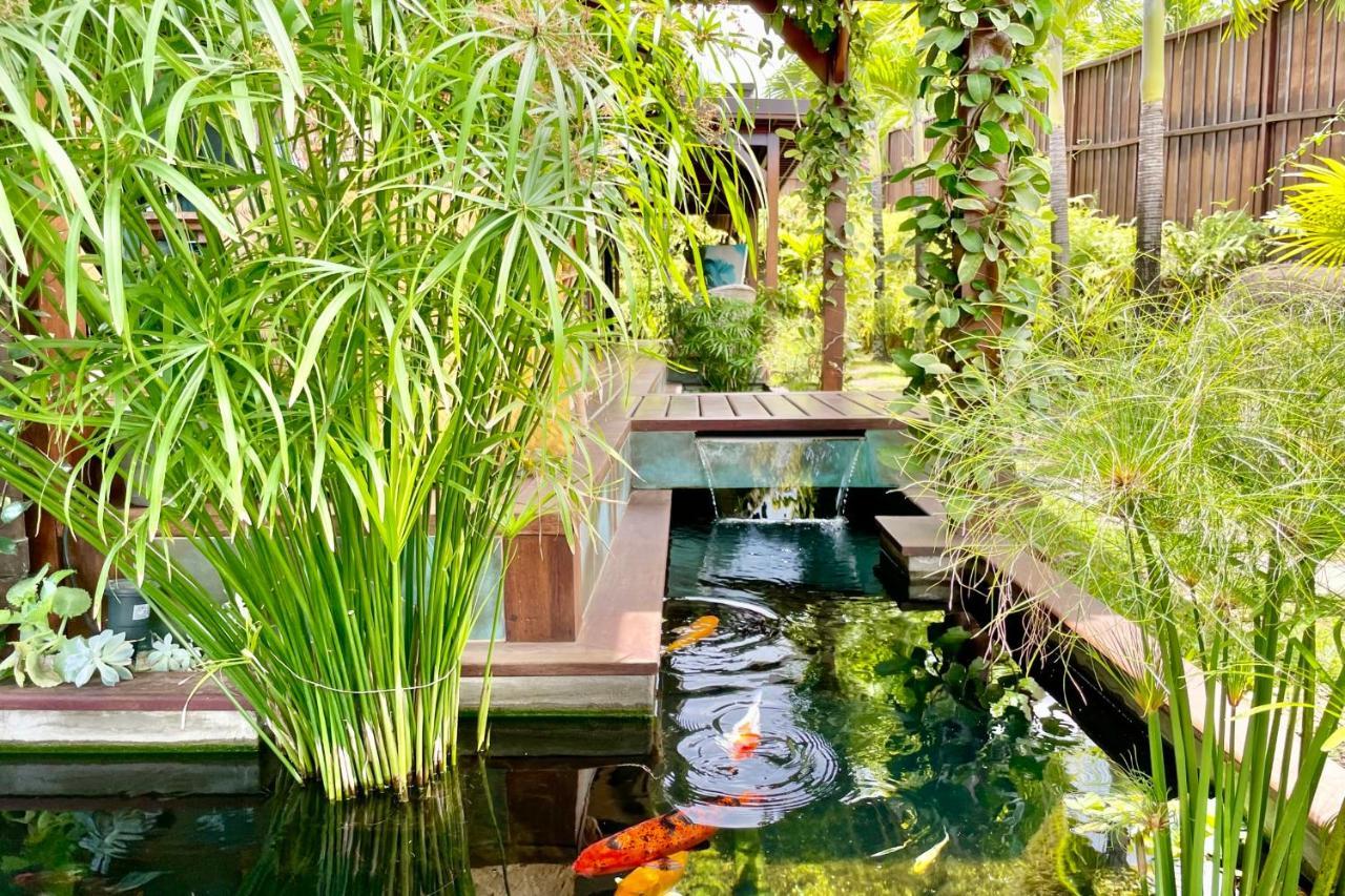 Villa Manuiti, Balinese Luxury Home - Private Swim Spa, Ocean View - Ofyr Bbq - Koi Pond Punaauia  Eksteriør billede
